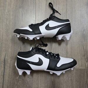 Air Jordan 1 Low TD Panda Football Cleats Mens Size 13